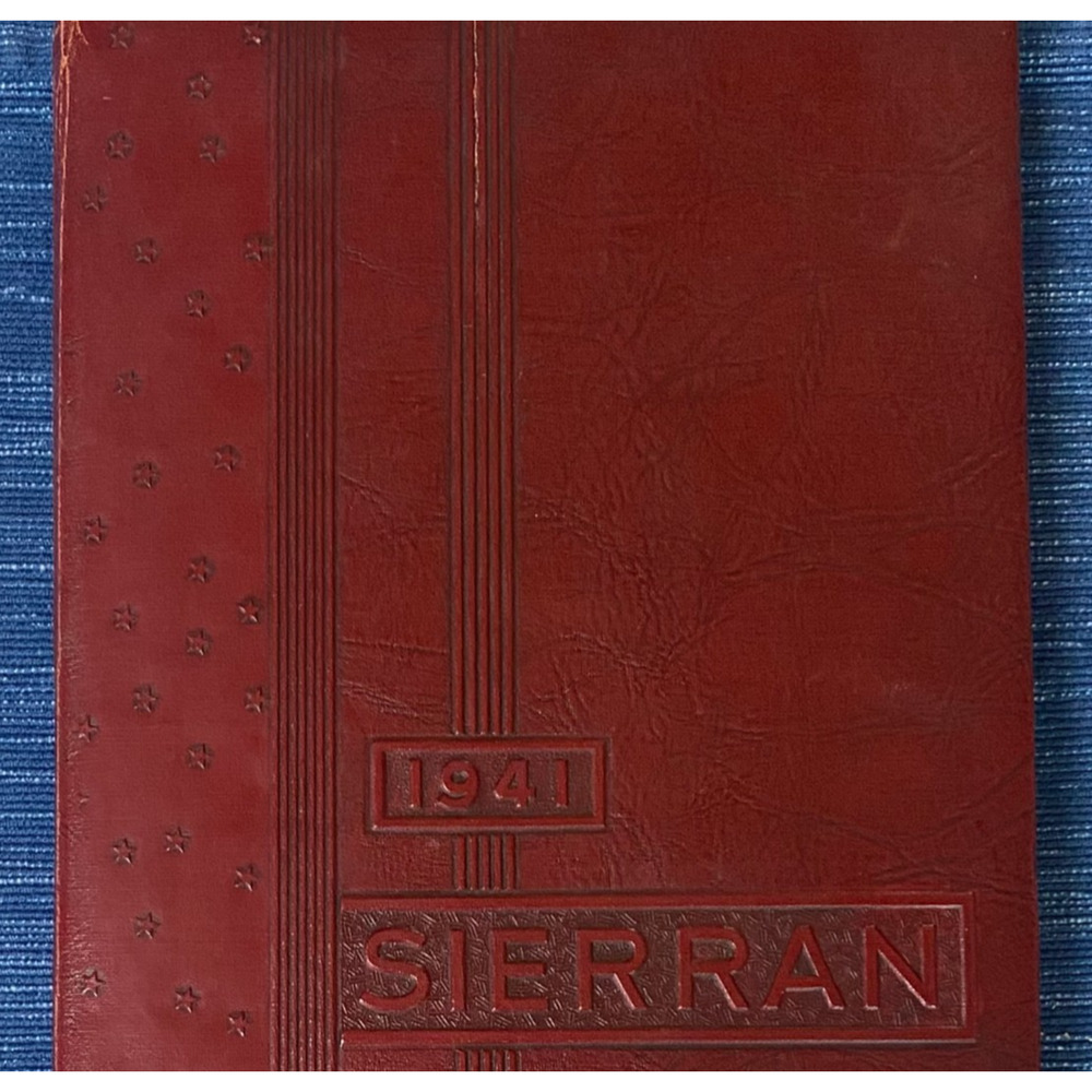 1941 East Bakersfield High School Yearbook The Sierran California EB 83B